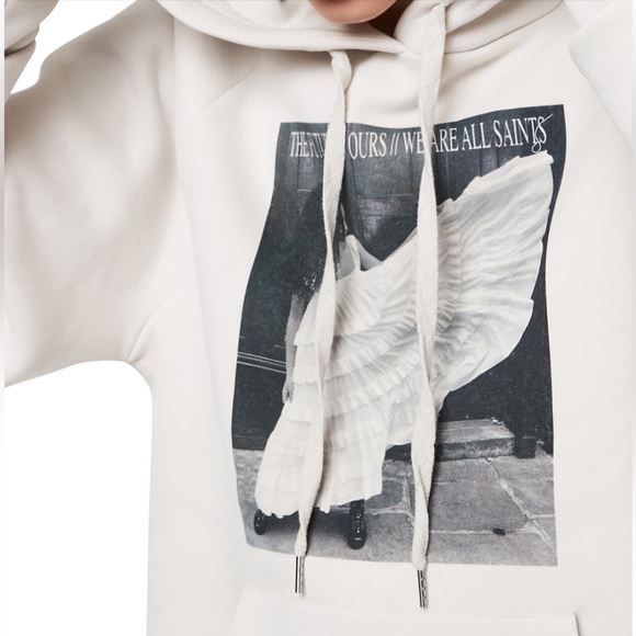 ALLSAINTS OLIVIA LUCIA HOODIE SIZE SMALL - Picture 6 of 13